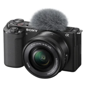 Sony ZV-E10 Mirrorless Camera with 16-50mm Lens (Black)
