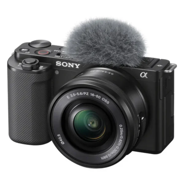 Sony ZV-E10 Mirrorless Camera with 16-50mm Lens (Black)