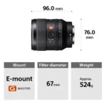 Sony FE 35mm f/1.4 GM Lens