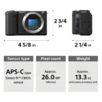 Sony ZV-E10 II Mirrorless Camera with 16-50mm Lens (Black)