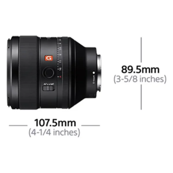 Sony FE 85mm f/1.4 GM Lens