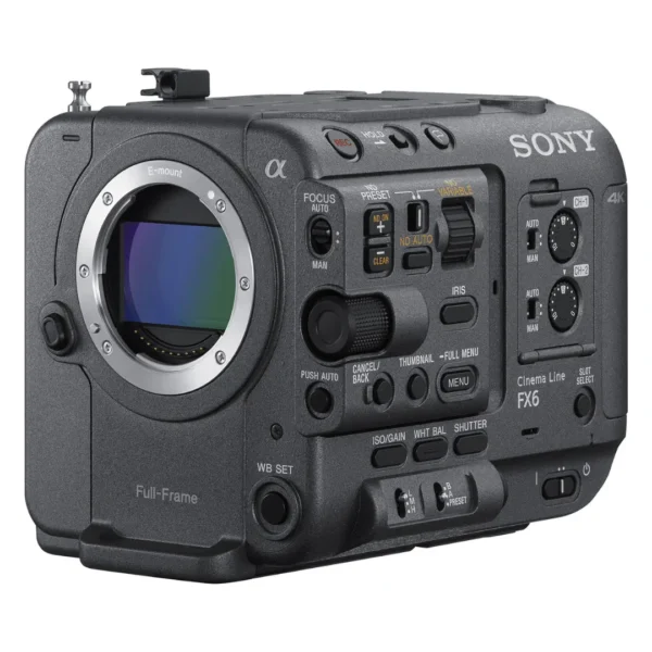 Sony FX6 Full-Frame Cinema Camera (Body Only)