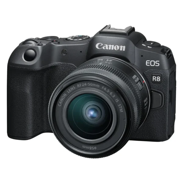 Canon EOS R8 Mirrorless Camera with RF 24-50mm f/4.5-6.3 IS STM Lens