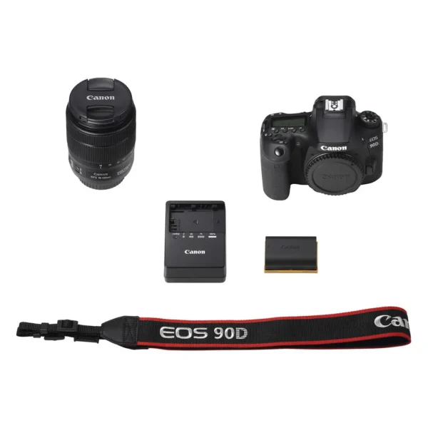 Canon EOS 90D DSLR Camera with 18-135mm Lens