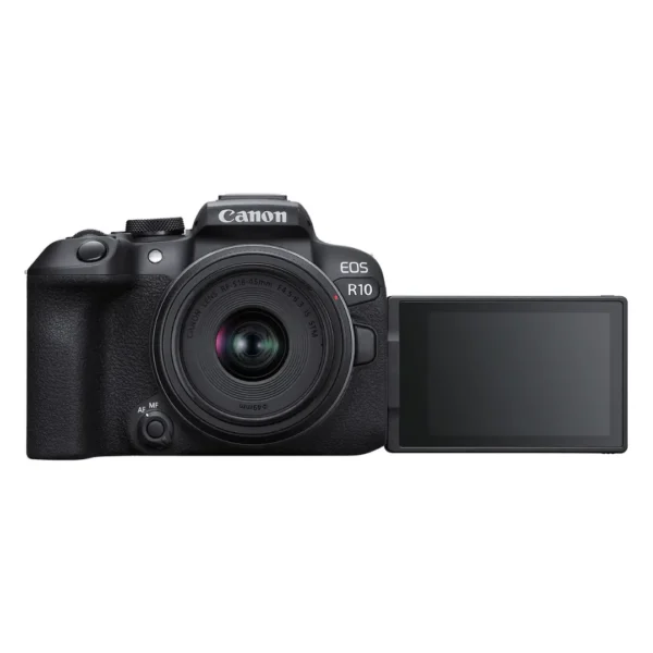 Canon EOS R10 Mirrorless Camera with 18-45mm Lens