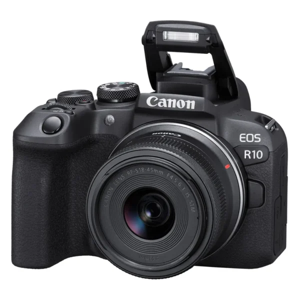Canon EOS R10 Mirrorless Camera with 18-45mm Lens