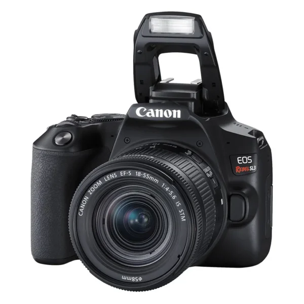 Canon EOS Rebel SL3 DSLR Camera with 18-55mm Lens (Black)