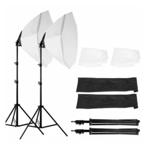 Continuous Lighting Softbox Kit (Pair) for Photography & Video