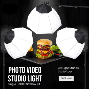 Professional Product Photography Lighting Setup for E-commerce & Studio