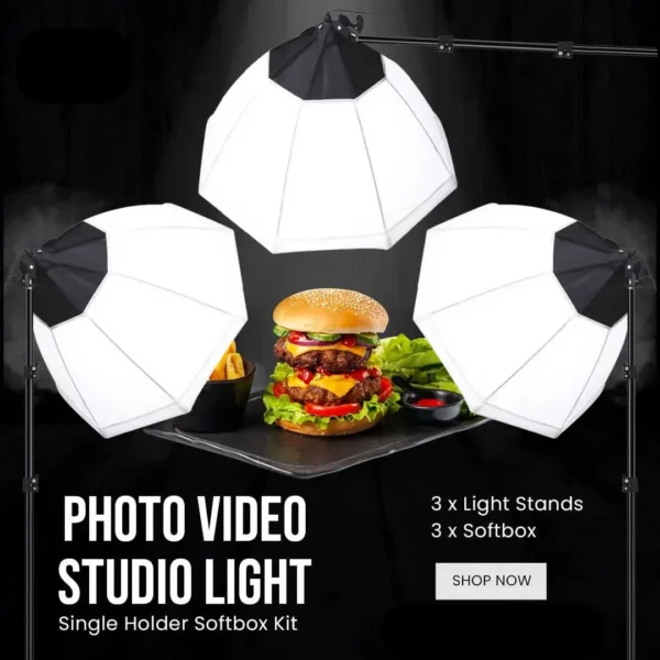 Professional Product Photography Lighting Setup for E-commerce & Studio
