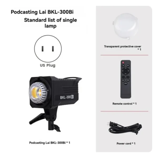 BKL-300W Continuous Cool Light for Photography & Videography