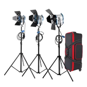 ARRI Pro 650W Tungsten Fresnel Spotlight Kit