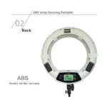 Professional 96W Dimmable Studio-Grade Bi-Color LED Ring Light