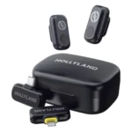 Hollyland LARK A1 Combo 2-Person Wireless Microphone System with USB-C and Lightning Connectors