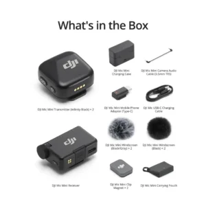 DJI Mic Mini What Is Included in the Box