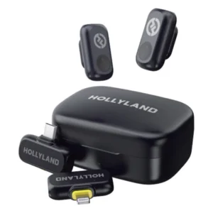 Hollyland LARK A1 Combo 2-Person Wireless Microphone System with USB-C and Lightning Connectors