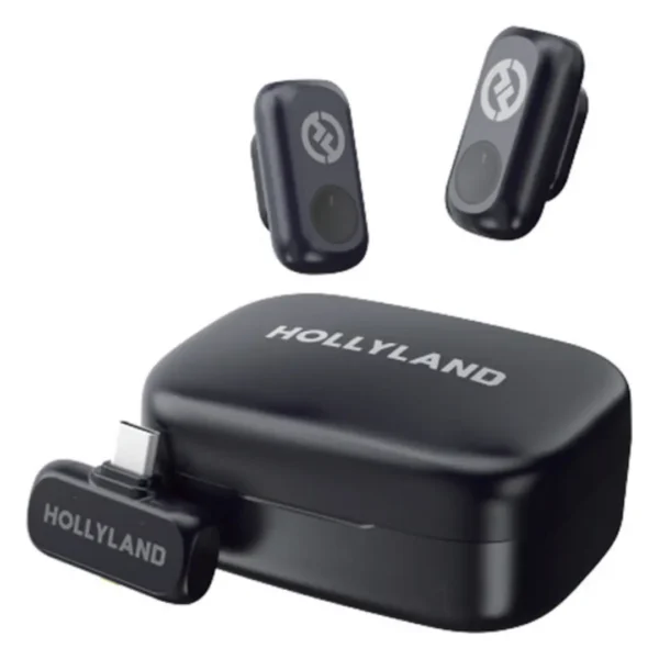 Hollyland LARK A1 Duo 2-Person Wireless Microphone System with USB-C Connector