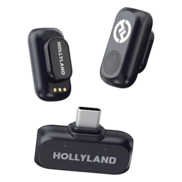 Hollyland LARK A1 Mini Duo 2-Person Wireless Microphone with USB-C Connector