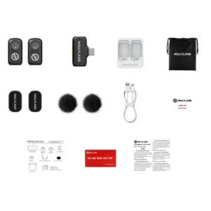 Hollyland LARK A1 Mini Duo USB-C Wireless Microphone Price in Pakistan – Camera Guide PK