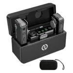 Hollyland LARK MAX Duo 2-Person Wireless Microphone System (2.4 GHz, Black)