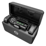 Hollyland LARK MAX Duo 2-Person Wireless Microphone System (2.4 GHz, Black)