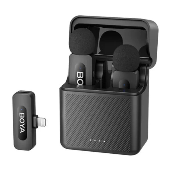 BOYA BY-V3 2-Persons Wireless Microphone for iPhone