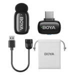 BOYA mini Tiny Wireless Microphone System with USB-C Connector