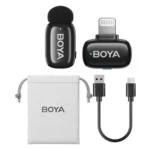 BOYA mini Tiny Wireless Microphone System with Lightning Connector for iOS Devices
