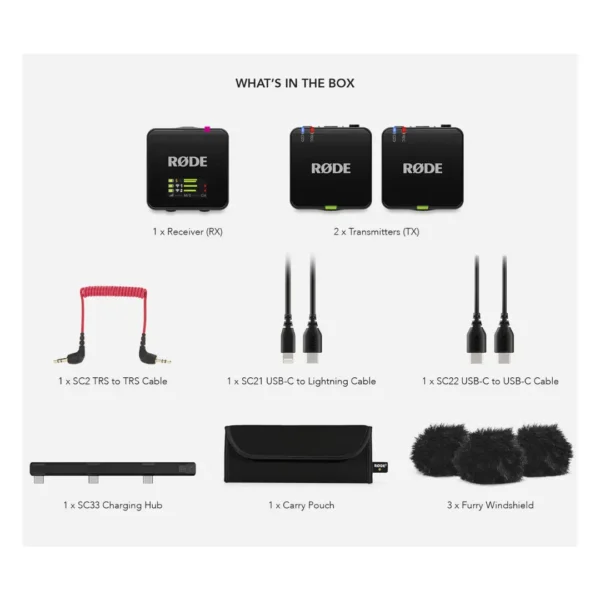 RODE Wireless GO (Gen 3) Wireless Microphone System