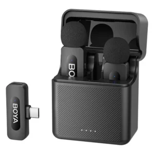 BOYA BY-V30 2-Person Wireless Microphone System with USB-C Connector