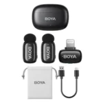 BOYA Mini 2-Person Tiny Wireless Microphone for iPhone