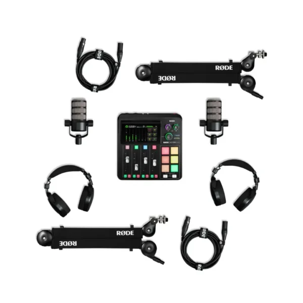 Duo Podcast Setup Kit – Complete Two-Person Professional Podcasting Bundle
